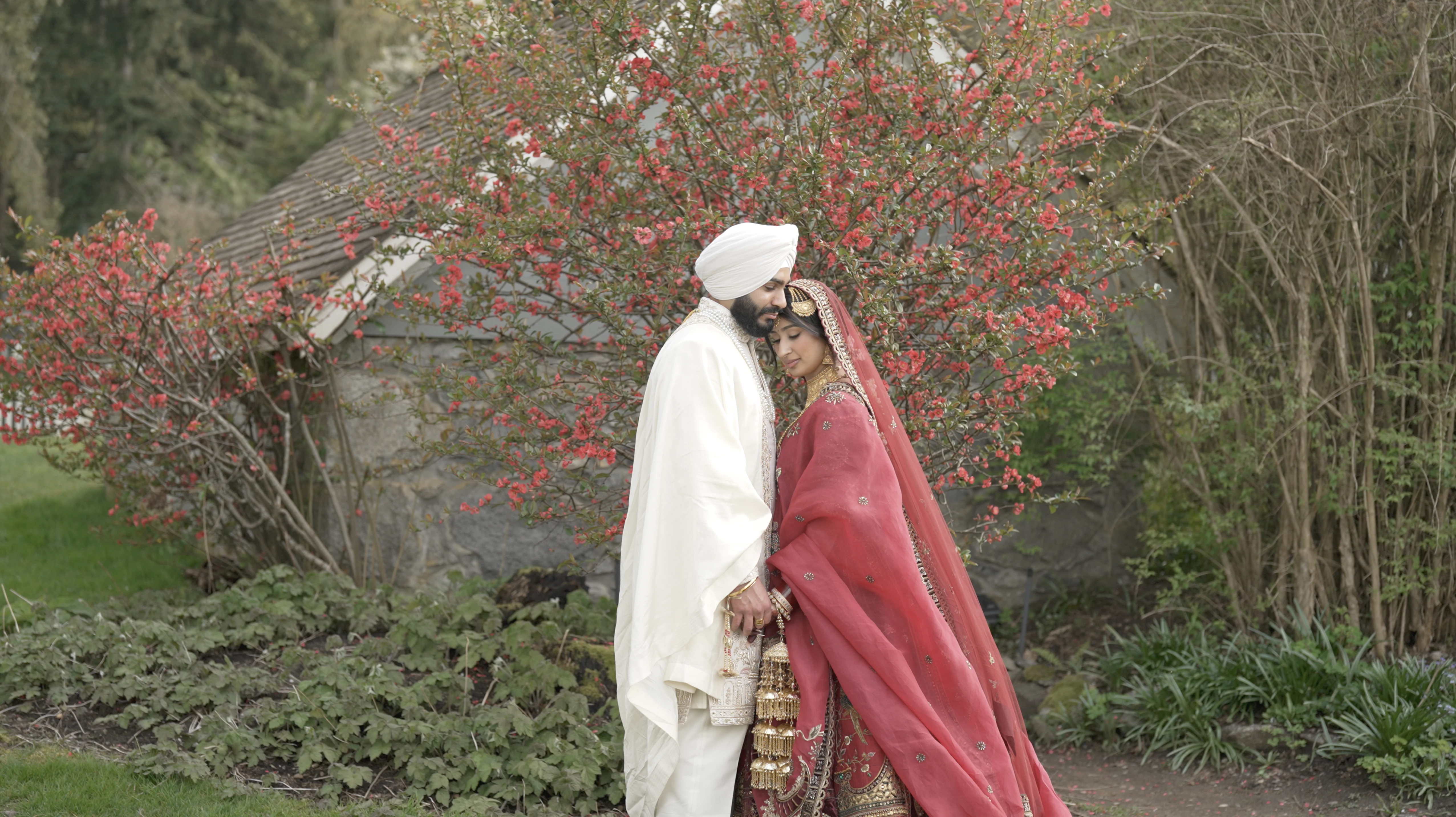 Wedding storytelling moment