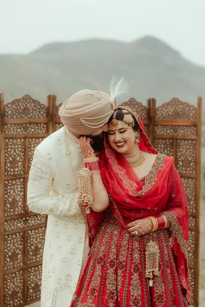 Wedding ceremony moment